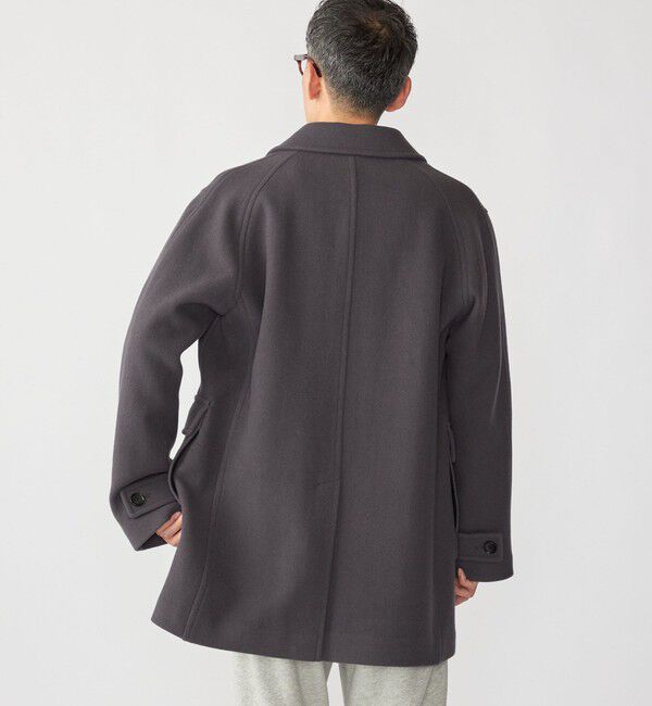 SHIPS「SHIPS: S140 ウールシルク ステンカラー コート」|ステンカラーコート|