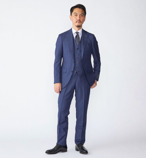 SHIPS「SHIPS: 御幸毛織 ファブリック FOUR SEASONS シャークスキン スーツ」|スーツ|