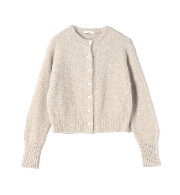 SHIPS for women「〈手洗い可能〉フォックス クルーネック ニット カーディガン」|カーディガン|