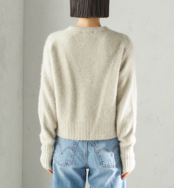 SHIPS for women「〈手洗い可能〉フォックス クルーネック ニット カーディガン」|カーディガン|