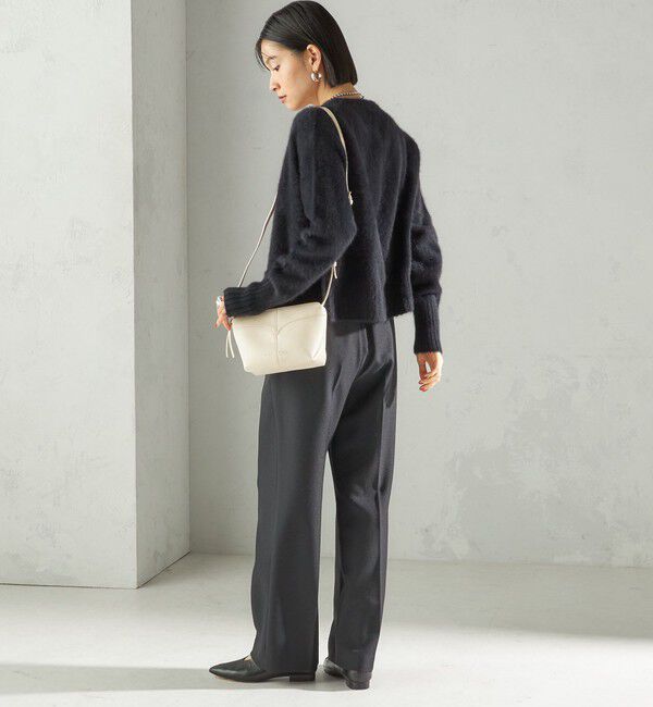 SHIPS for women「〈手洗い可能〉フォックス クルーネック ニット カーディガン」|カーディガン|