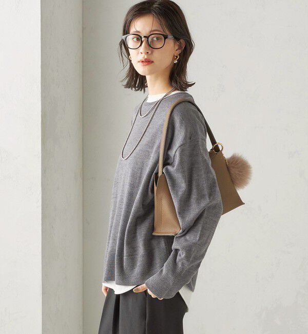 SHIPS for women「フォックス ファーポンポン チャーム」|チャーム・キーホルダー|