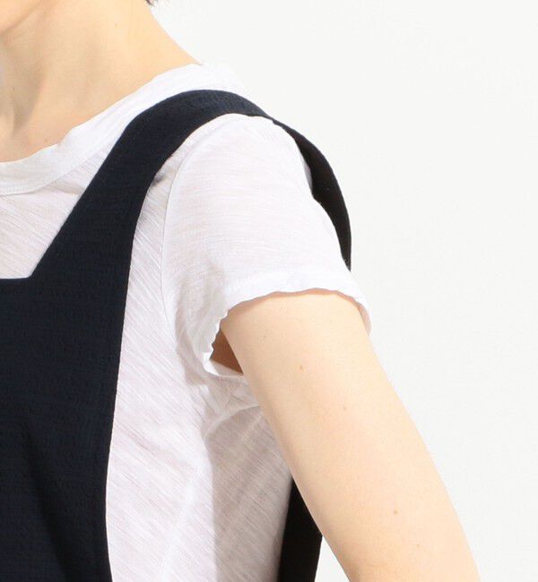 BACCA「シアサッカー カバードサロペット」|ワンピース|