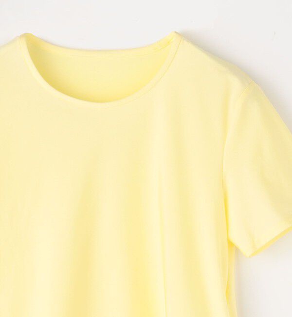 BACCA「inner piece キュプラストレッチ ショートＴシャツ」|Tシャツ・カットソー|