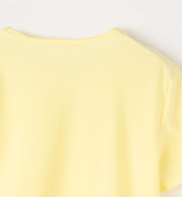 BACCA「inner piece キュプラストレッチ ショートＴシャツ」|Tシャツ・カットソー|