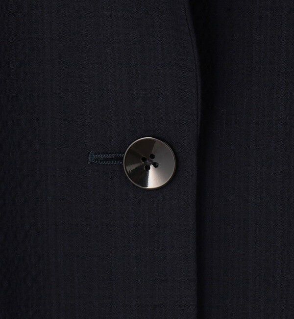 BACCA「シアサッカー オーバーシングルジャケット」|テーラードジャケット|