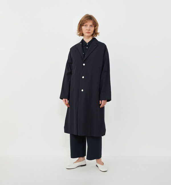 GALERIE VIE「パラシュートクロス ドルマンチェスターコート」|チェスターコート|