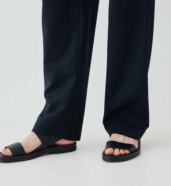 GALERIE VIE「 ウォッシャブルギャバジン タックパンツ」|その他|