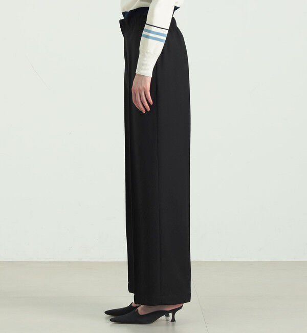BACCA「ウールサキソニー リラックスワイドパンツ」|その他|