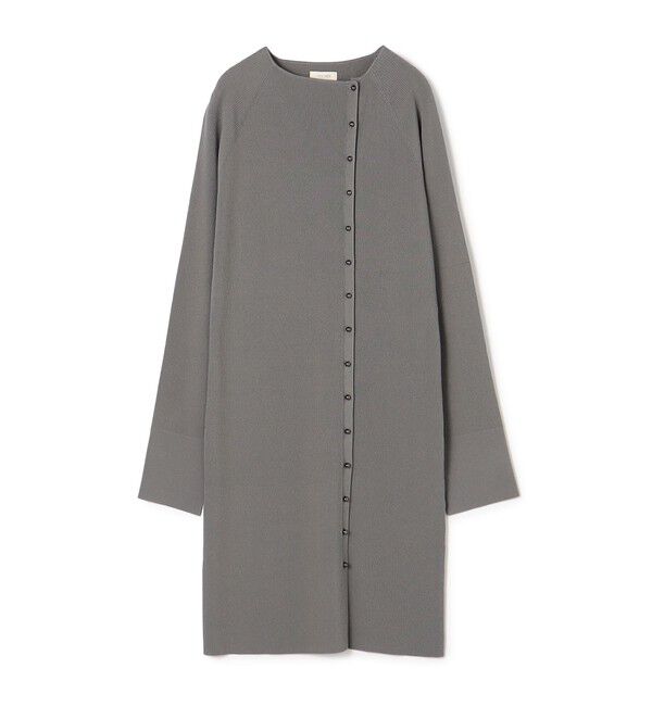 DES PRES「コンフォートレーヨンストレッチ ロングカーディガン」|カーディガン|15 グレー