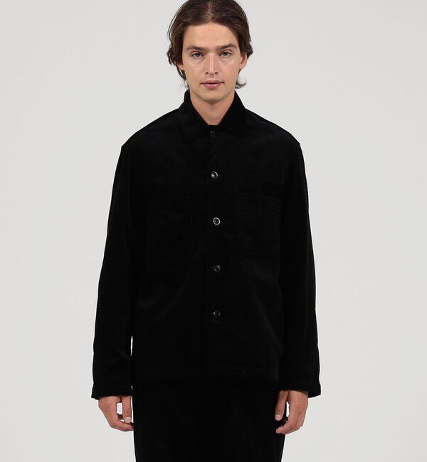 TOMORROWLAND MENS「コットンコーデュロイ シャツブルゾン」|ブルゾン・スタジャン|