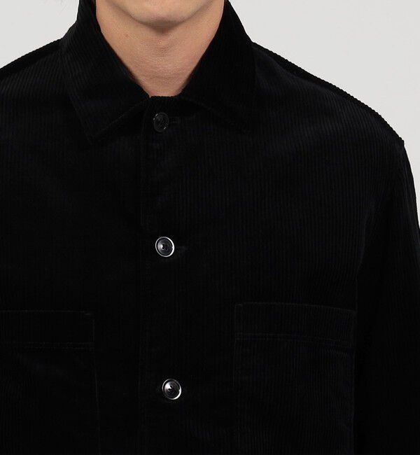 TOMORROWLAND MENS「コットンコーデュロイ シャツブルゾン」|ブルゾン・スタジャン|