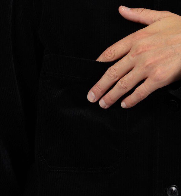 TOMORROWLAND MENS「コットンコーデュロイ シャツブルゾン」|ブルゾン・スタジャン|