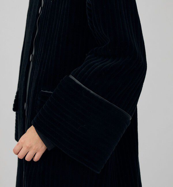 DES PRES「ワイドリッジパイル ステンカラーコート」|ステンカラーコート|