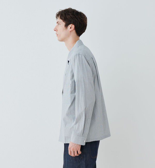 GALERIE VIE「コットン シャツジャケット」|テーラードジャケット|