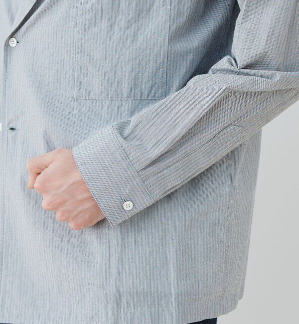 GALERIE VIE「コットン シャツジャケット」|テーラードジャケット|