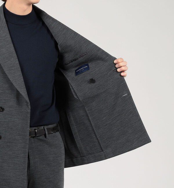 TOMORROWLAND MENS「ウールナイロン  ダブルブレステッド6Bジャケット DONDY」|テーラードジャケット|