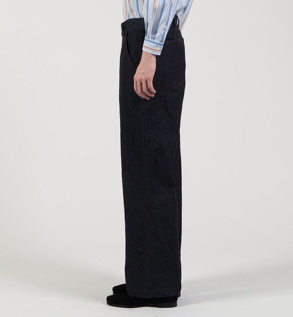 TOMORROWLAND MENS「9.5OZデニム バレルパンツ」|デニム|