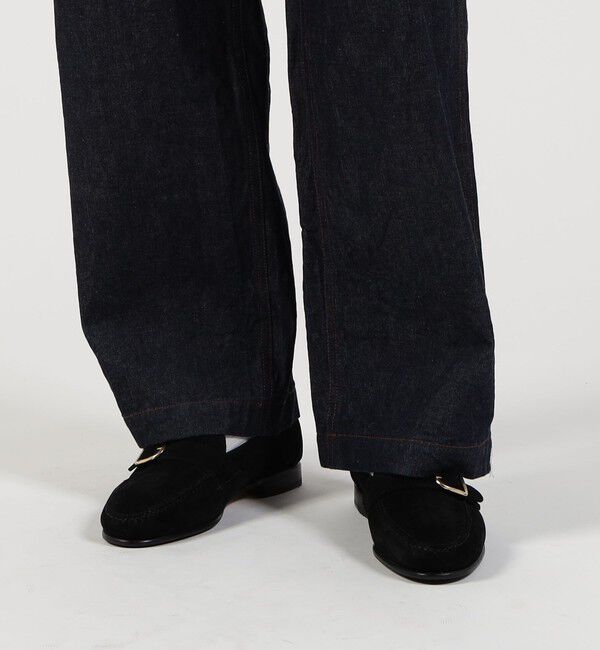 TOMORROWLAND MENS「9.5OZデニム バレルパンツ」|デニム|