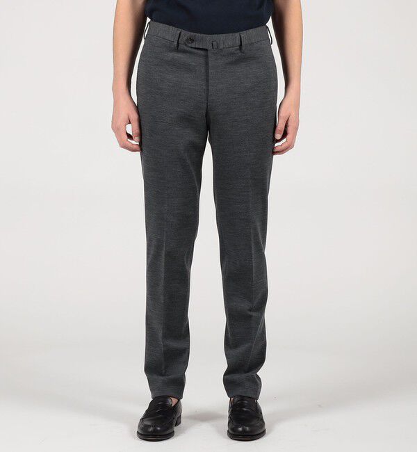 TOMORROWLAND MENS「ウールナイロン スリムストレートパンツ」|スラックス|