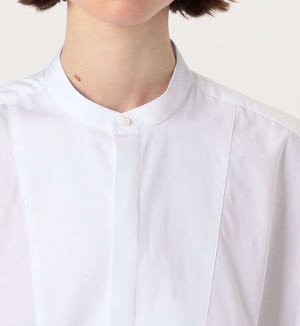 TOMORROWLAND BUYING WEAR「BOURRIENNE DRAMA フリルシャツ」|シャツ・ブラウス|