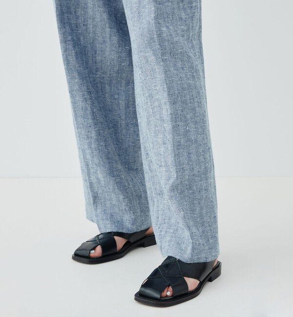 GALERIE VIE「ブラッシュドリネン ツータックパンツ」|その他|