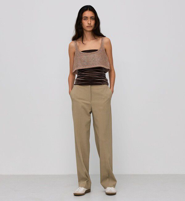 BACCA「オーロラフィルム リネンビスチェ」|ニット・セーター|