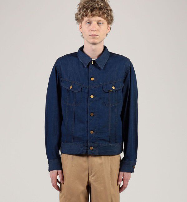 TOMORROWLAND MENS「【別注】Lee Westerner Jacket 3.2オンスデニム」|ブルゾン・スタジャン|