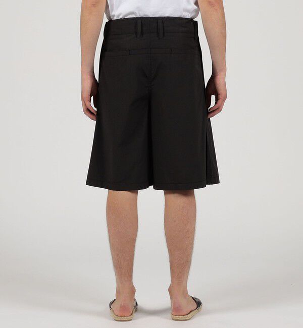 TOMORROWLAND MENS「コットンシャンブレー 2プリーツ ショートパンツ」|その他|