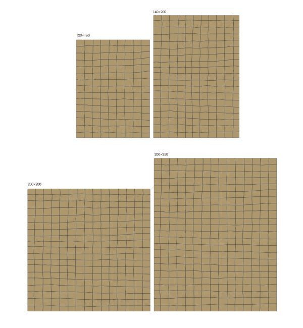 journal standard Furniture「GRID RUG 120x160 グリッド ラグ」|その他|