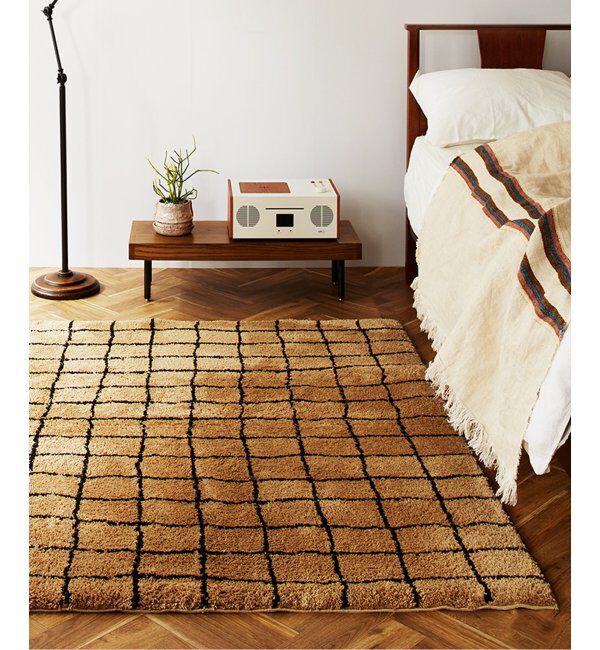 journal standard Furniture「GRID RUG 120x160 グリッド ラグ」|その他|