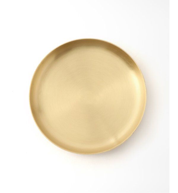 ACME「【fog linen work/フォグリネンワーク】BRASS PLATE ROUND S 真鍮トレイ」|アロマ・ルームフレグランス|