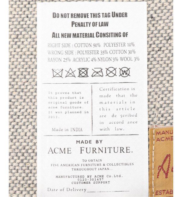 ACME「VINE YARD RUG 45x70 バインヤードラグ」|その他|