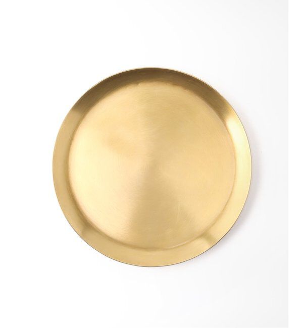 ACME「【fog linen work/フォグリネンワーク】BRASS PLATE ROUND M 真鍮トレイ」|香水・フレグランス|
