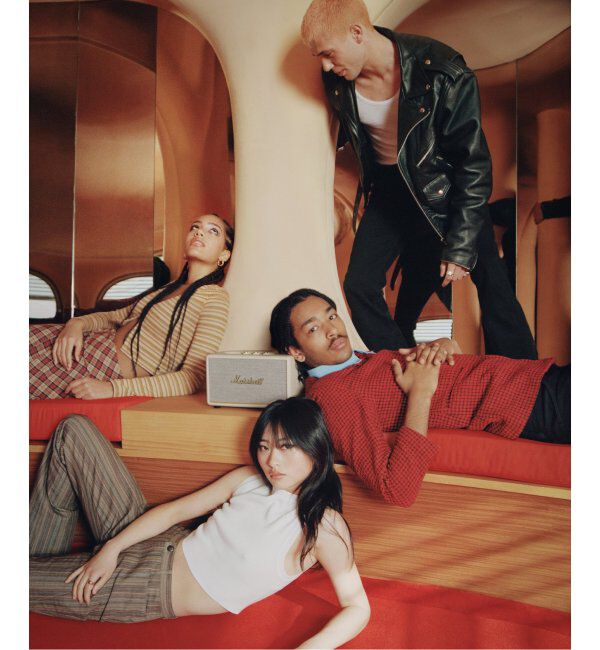 journal standard Furniture「★【Marshall/マーシャル】Acton 3 Bluetooth Cream スピーカー」|電化製品|