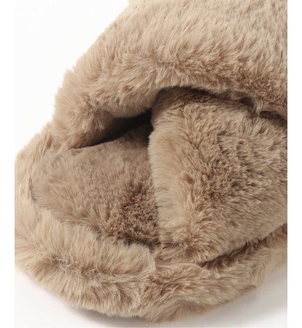 journal standard Furniture「SLIPPER FUR　フェイクファー スリッパ　ルームシューズ」|ルームシューズ|