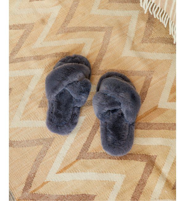 journal standard Furniture「SLIPPER FUR　フェイクファー スリッパ　ルームシューズ」|ルームシューズ|