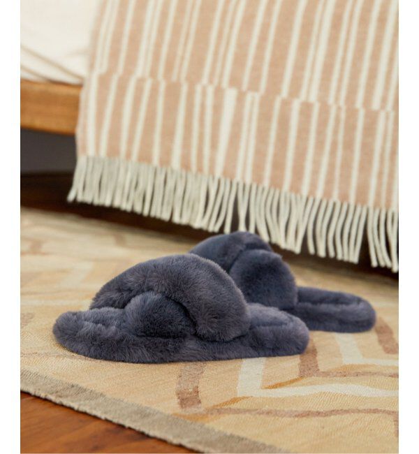 journal standard Furniture「SLIPPER FUR　フェイクファー スリッパ　ルームシューズ」|ルームシューズ|