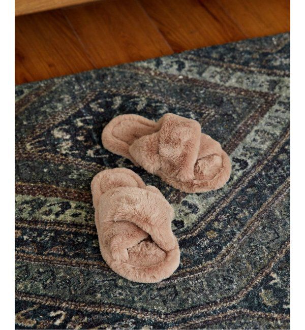 journal standard Furniture「SLIPPER FUR　フェイクファー スリッパ　ルームシューズ」|ルームシューズ|