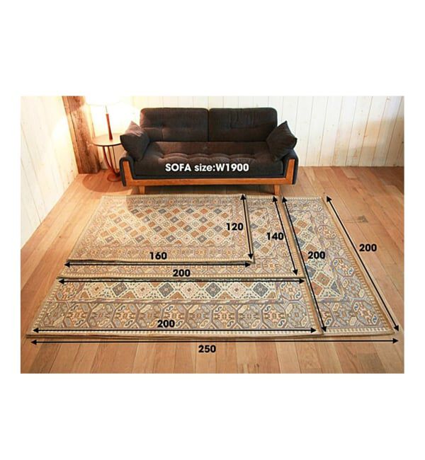 journal standard Furniture「TEMARA RUG 200x200　テマララグ」|その他|