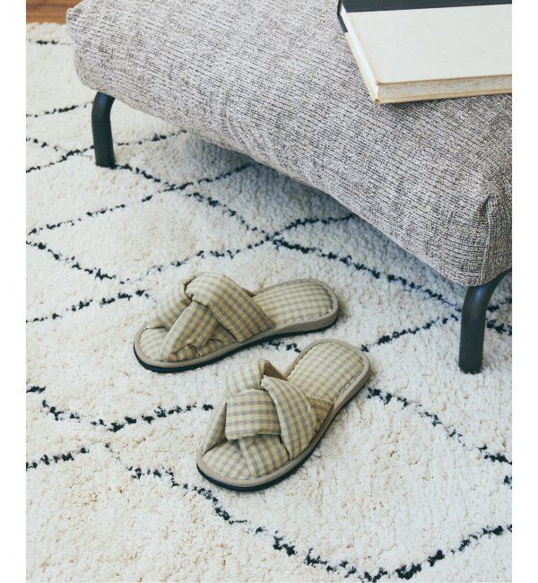 journal standard Furniture「TWIST SLIPPER　スリッパ」|ルームシューズ|イエロー
