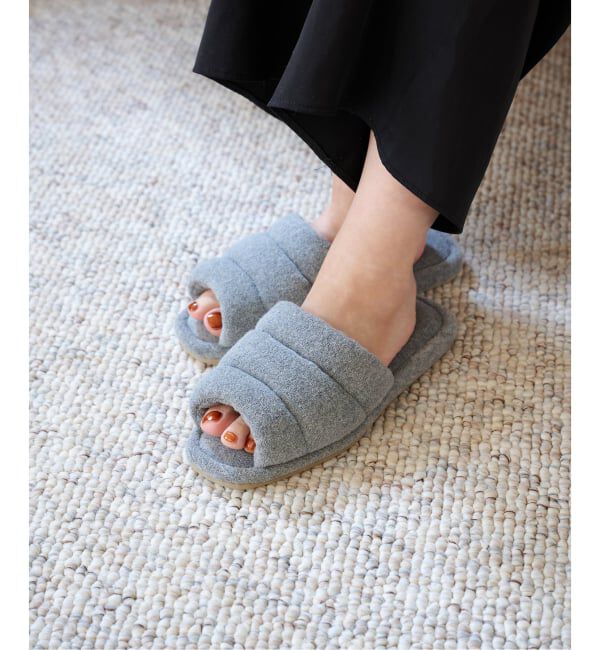 journal standard Furniture「《予約》TOWEL PUFFY SLIPPER　スリッパ」|ルームシューズ|