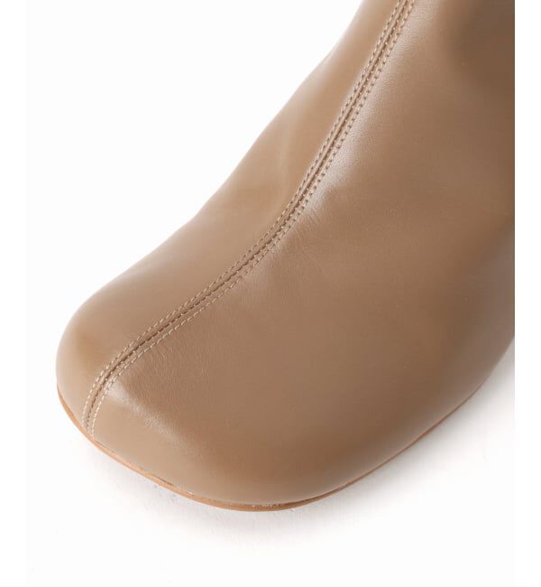 SLOBE IENA「《WEB限定サイズあり/追加》SLOBE スクエアトゥショートブーツ」|ショートブーツ|