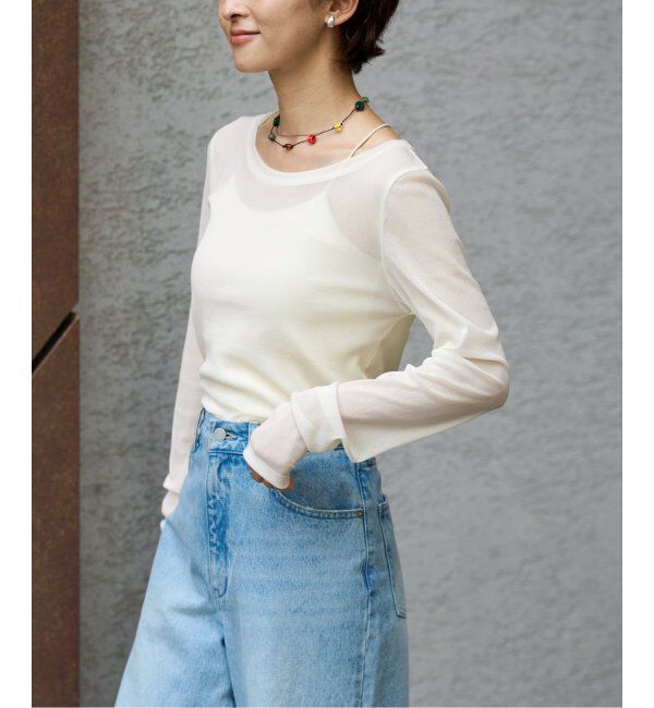 JOURNAL STANDARD relume「《追加/2枚セット》3WAYチュールレイヤードTシャツ」|Tシャツ・カットソー|