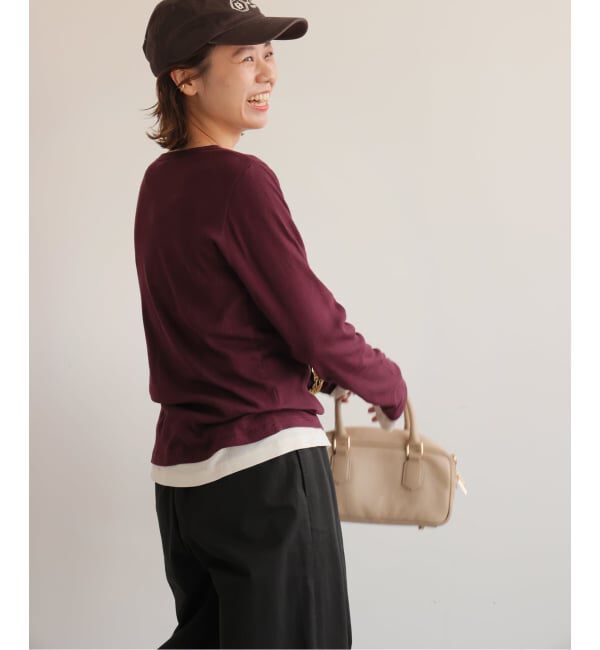 JOURNAL STANDARD relume「ソフトテレコヘンリープルオーバー」|Tシャツ・カットソー|