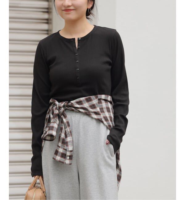 JOURNAL STANDARD relume「ソフトテレコヘンリープルオーバー」|Tシャツ・カットソー|