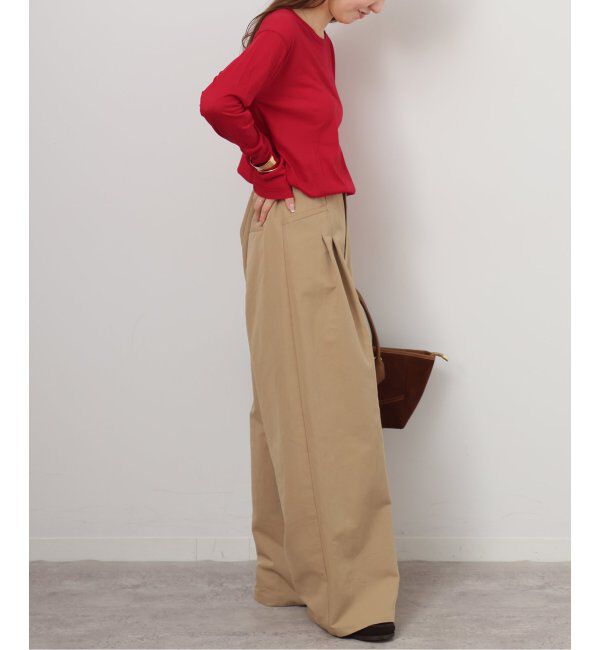 JOURNAL STANDARD relume「《追加3 / 新色》シアークルーネックロングTシャツ」|Tシャツ・カットソー|