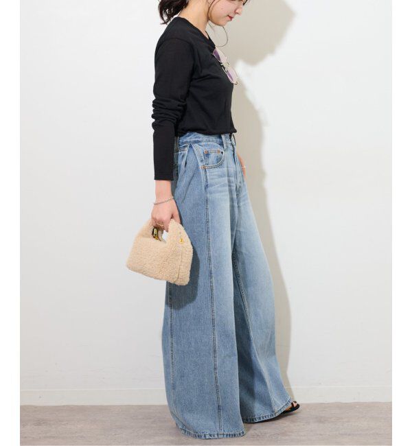 JOURNAL STANDARD relume「《追加3 / 新色》シアークルーネックロングTシャツ」|Tシャツ・カットソー|