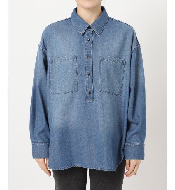 JOURNAL STANDARD relume「《WEB限定追加 / 新色》デニムプルオーバーシャツ」|シャツ・ブラウス|