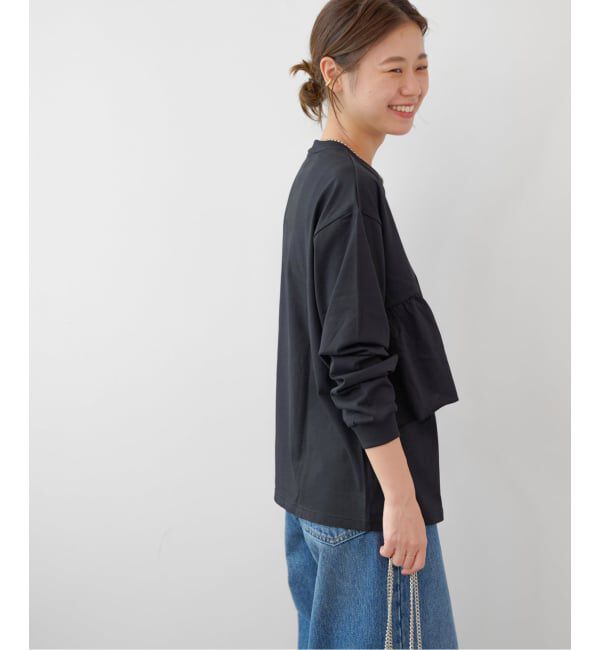 JOURNAL STANDARD relume「《WEB限定追加2》フリルプルオーバーロングスリーブ」|Tシャツ・カットソー|
